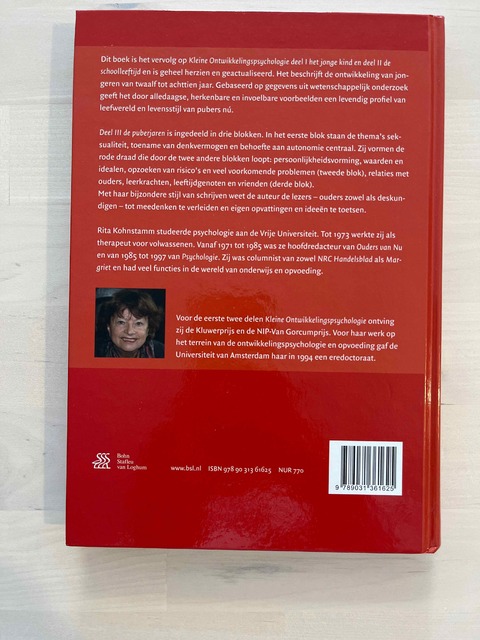 9789031361625-Kleine-ontwikkelingspsychologie-De-puberjaren