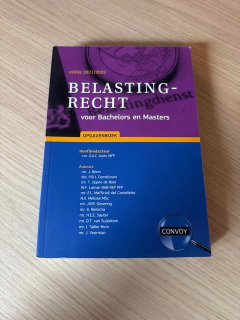 9789463172684-Belastingrecht-voor-Bachelors-en-Masters-2021-2022-Opgavenboek