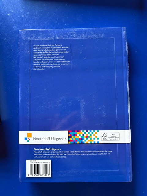 9789001863128-Fockema-Andreaes-juridisch-woordenboek