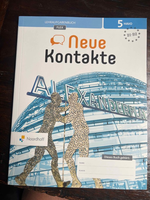 9789001738198-Neue-Kontakte-5-havo-flex-Lehraufgabenbuch