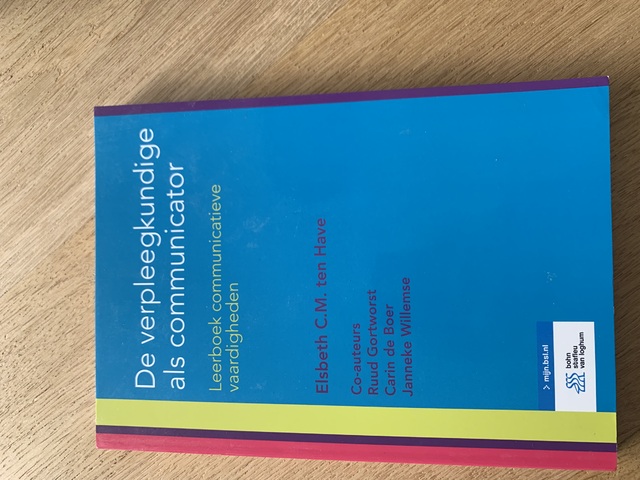 9789036818735-De-verpleegkundige-als-communicator