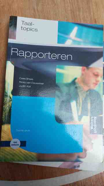 9789001163693-Taaltopics-Rapporteren