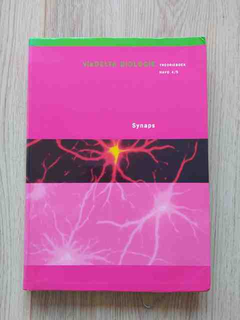 9789023839477-Viadelta-Biologie-Synaps-45-havo-deel-Theorieboek-druk-1