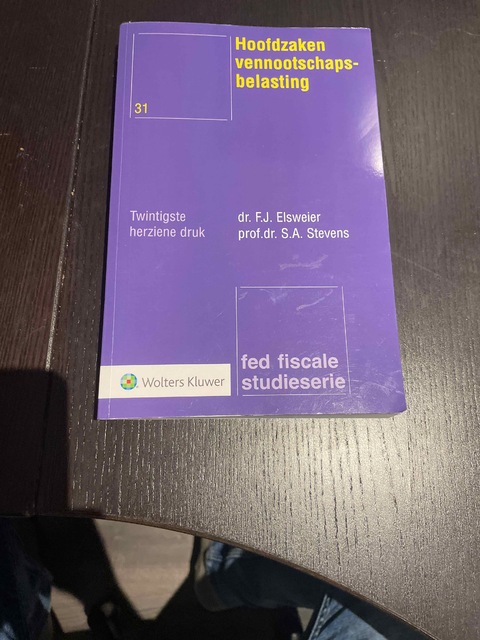 9789013179231-Hoofdzaken-vennootschapsbelasting