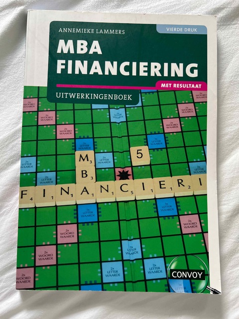 9789463172868-MBA-Financiering-met-resultaat-bij-4e-druk-Uitwerkingenboek