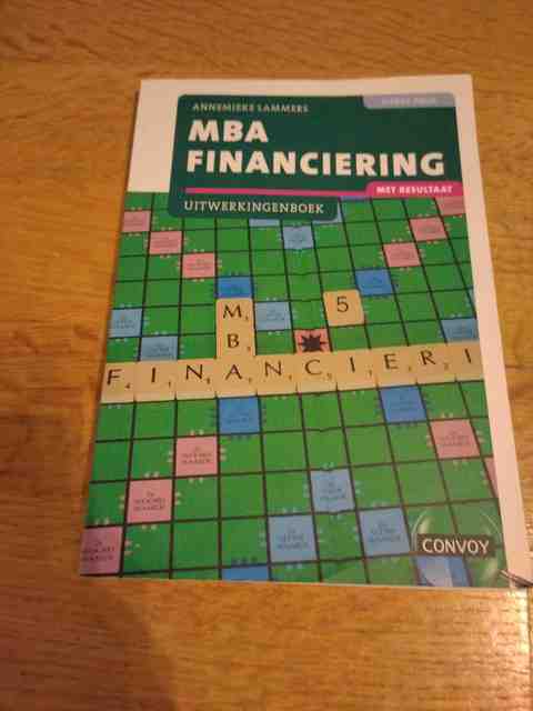 9789463172868-MBA-Financiering-met-resultaat-bij-4e-druk-Uitwerkingenboek