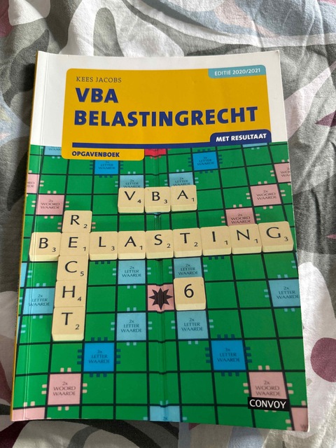 9789463172356-VBA-Belastingrecht-met-resultaat-2020-2021-Opgavenboek