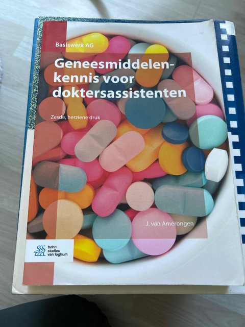 9789036826662-Geneesmiddelenkennis-voor-doktersassistenten