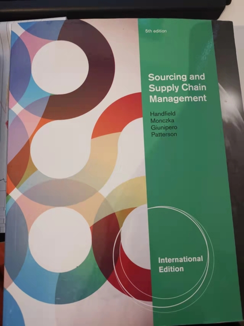 9781111532819-Sourcing-and-Supply-Chain-Management-International-Edition