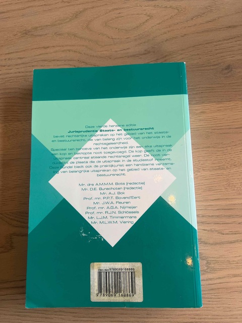 9789069168869-Staats-en-bestuursrecht-Jurisprudentie-1849-2011