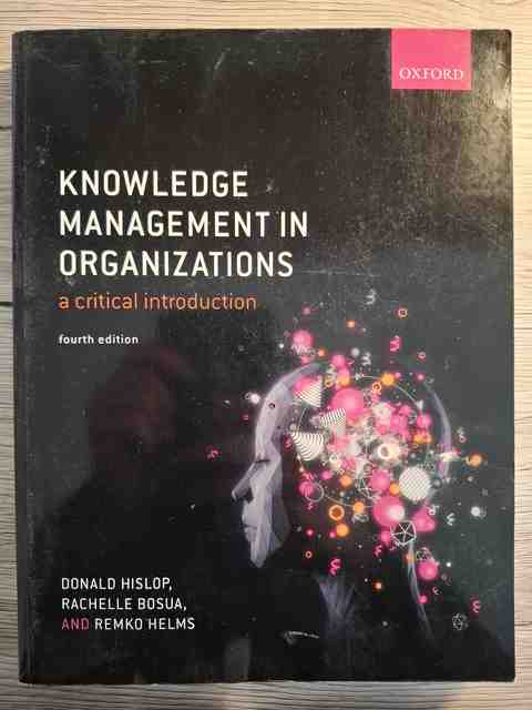 9780198724018-Knowledge-Management-in-Organizations