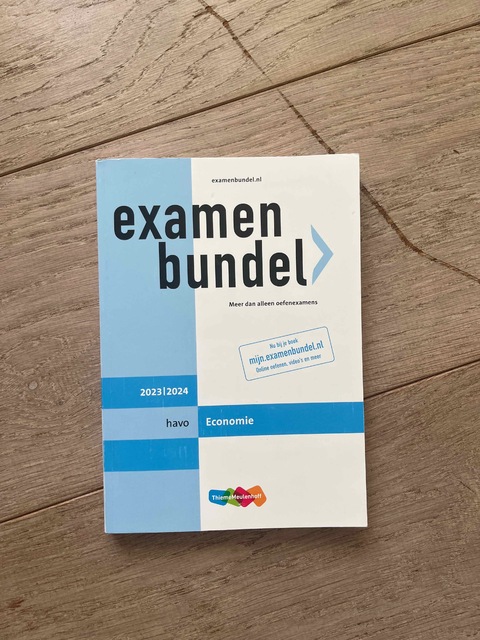 9789006648409-Examenbundel-havo-Economie-20232024