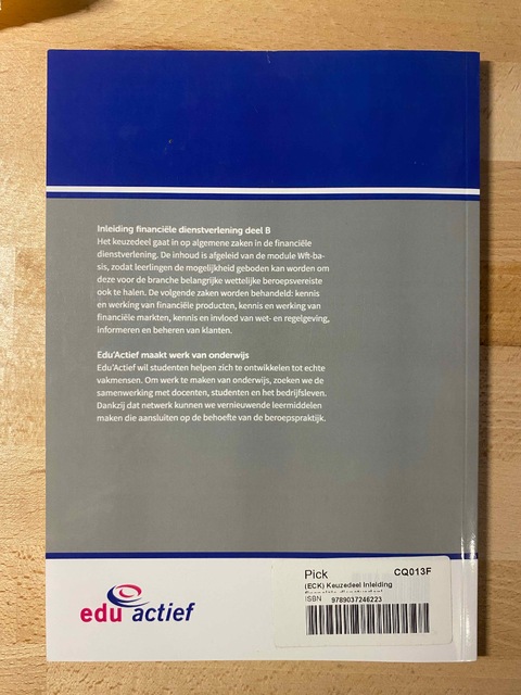 9789037246223-Pakket-Keuzedeel-Inleiding-financiele-dienstverlening-deel-B