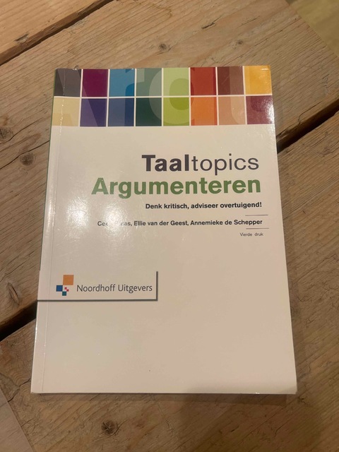 9789001809485-Taaltopics-argumenteren