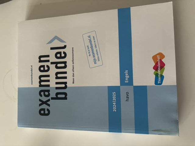 9789006650600-Examenbundel-havo-Engels-20242025