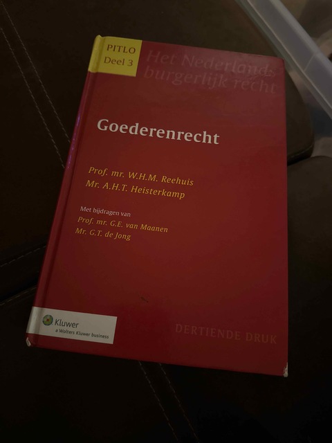 9789013052770-Pitlo-3--Goederenrecht