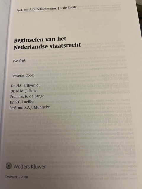 9789013146509-Beginselen-van-het-Nederlands-staatsrecht