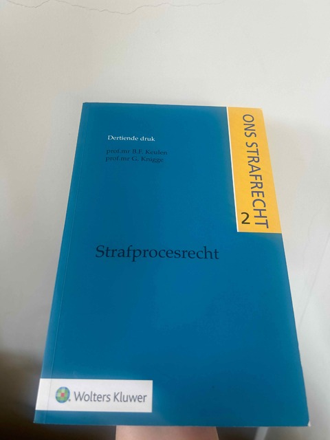 9789013121797-Strafprocesrecht