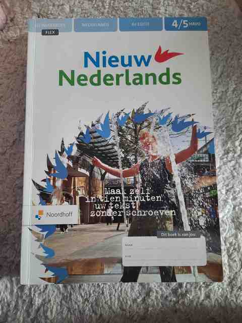 9789001900533-Nieuw-Nederlands-6e-ed-45-havo-leerwerkboek--online