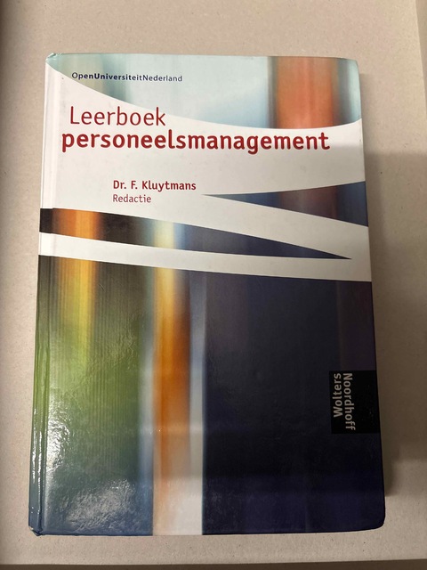 9789001400040-Personeelsmanagement