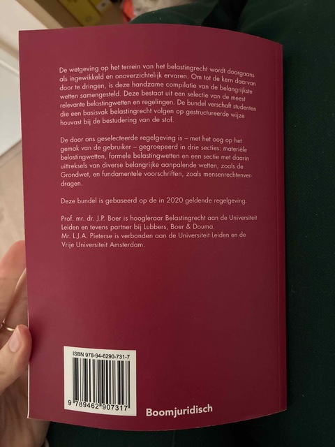 9789462907317-Wetgeving-belastingrecht-2020