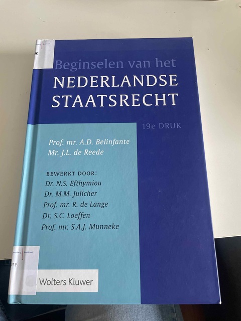 9789013146509-Beginselen-van-het-Nederlands-staatsrecht