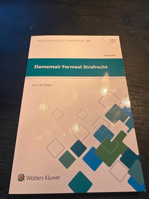 9789013167689-Elementair-formeel-strafrecht