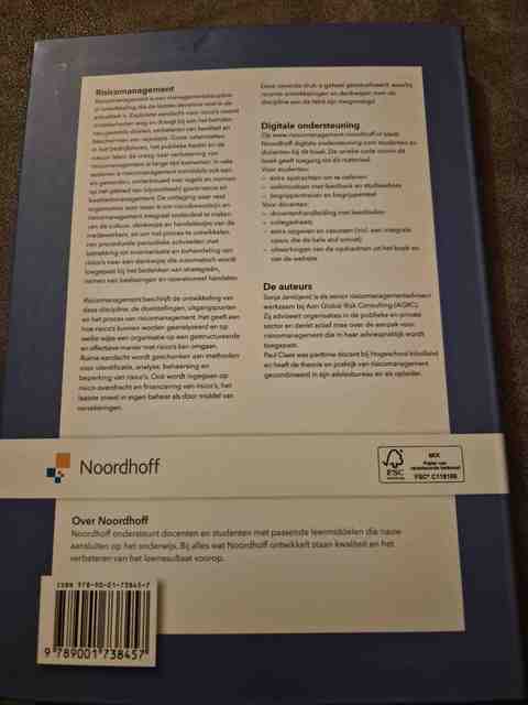 9789001738457-Risicomanagement
