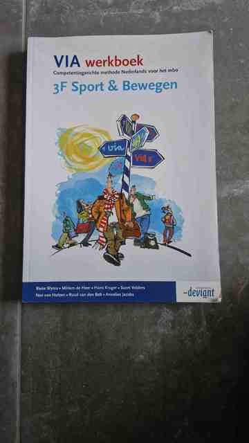 9789490998141-VIA-3F-Sport-Bewegen-Werkboek