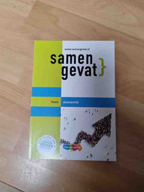 9789006107210-Samengevat-Economie-havo