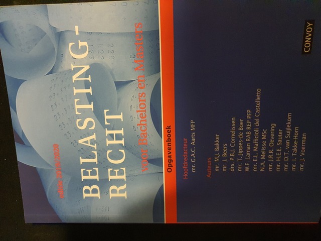9789463171694-Belastingrecht-Bachelors-Masters-2019-2020