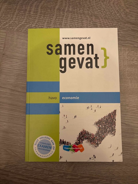 9789006107210-Samengevat-Economie-havo