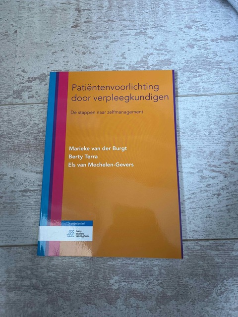 9789036815420-Patientenvoorlichting-door-verpleegkundigen