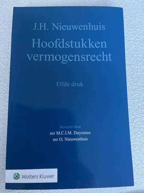 9789013132854-Hoofdstukken-vermogensrecht