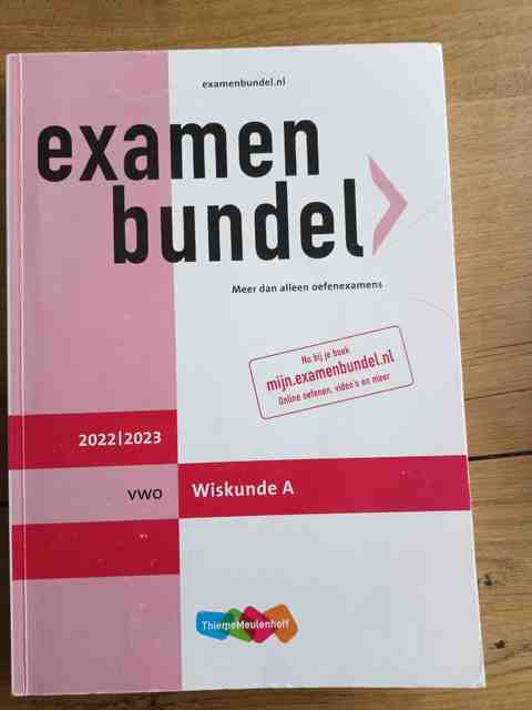 9789006639902-Examenbundel-vwo-Wiskunde-A-20222023