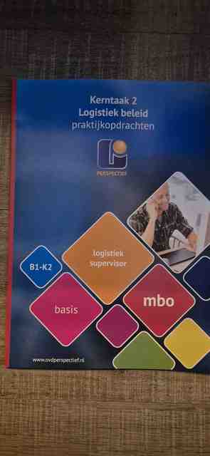 9789461716484-Logistiek-supervisor-B1-K2-mbo-basis-praktijkopdrachten