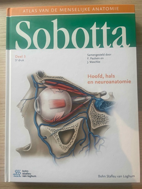 9789036821377-Sobotta-3-Hoofd-hals-en-neuroanatomie