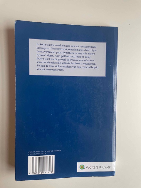 9789013167177-Hoofdstukken-vermogensrecht