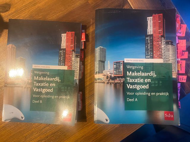 9789012408233-Wetgeving-Makelaardij-Taxatie-Vastgoed-2022-2023-set-a-2-delen-Studiejaar-2022-2023