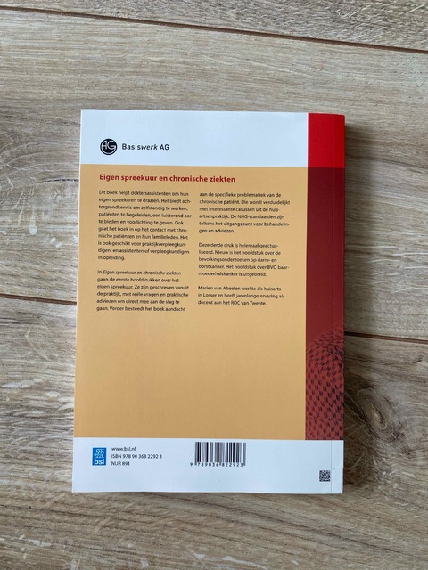 9789036822923-Eigen-spreekuur-en-chronische-ziekten