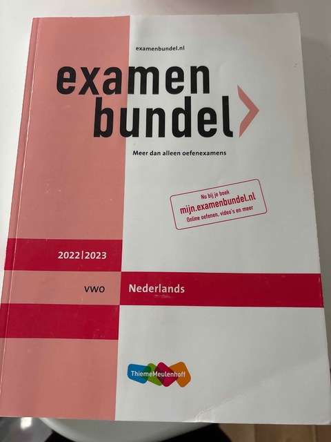 9789006639827-Examenbundel-vwo-Nederlands-20222023