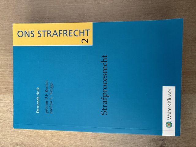 9789013121797-Strafprocesrecht