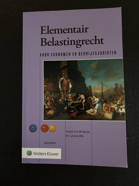9789013172416-Elementair-Belastingrecht-20232024