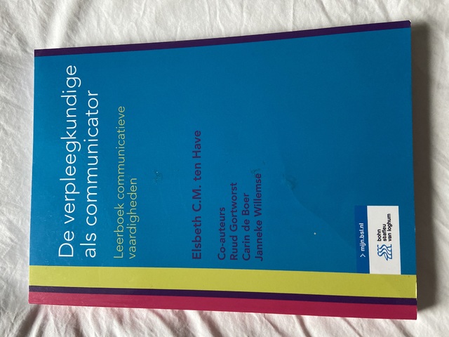 9789036818735-De-verpleegkundige-als-communicator
