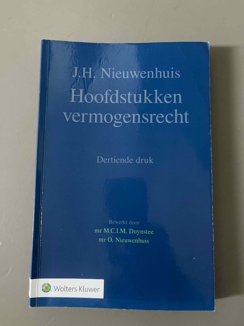 9789013167177-Hoofdstukken-vermogensrecht