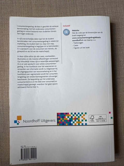 9789001851101-Consumentengedrag-de-basis