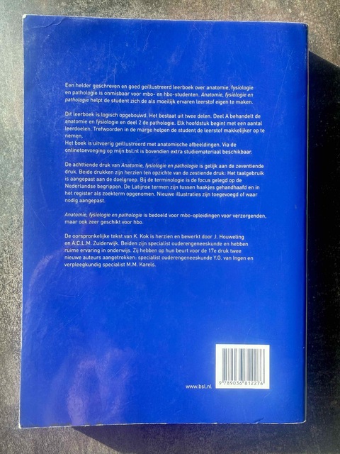 9789036812276-Anatomie-fysiologie-en-pathologie