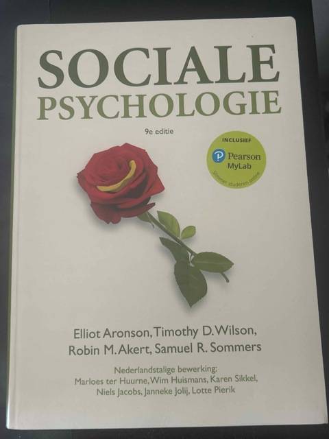 9789043035361-Sociale-psychologie