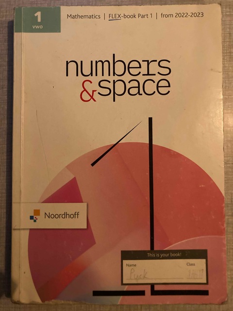 9789001304782-Numbers-Space-13e-ed-vwo-1-FLEX-leerboek-deel-1