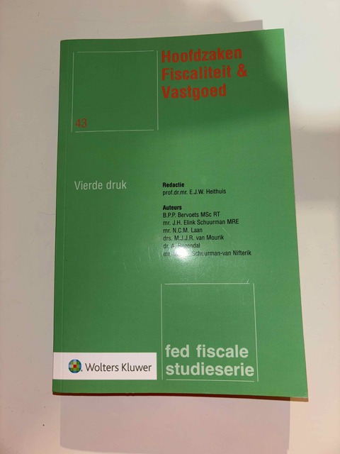 9789013167900-Hoofdzaken-Fiscaliteit-Vastgoed